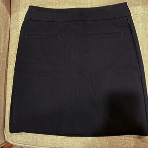 LOFT Black Mini Skirt